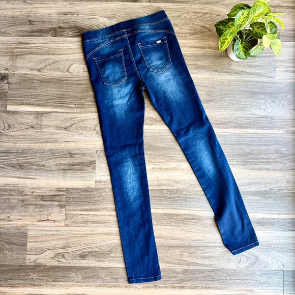 Stradivarius Dark Wash Stretch Jeggings Skinny Fit Size 6 - Picture 12 of 13